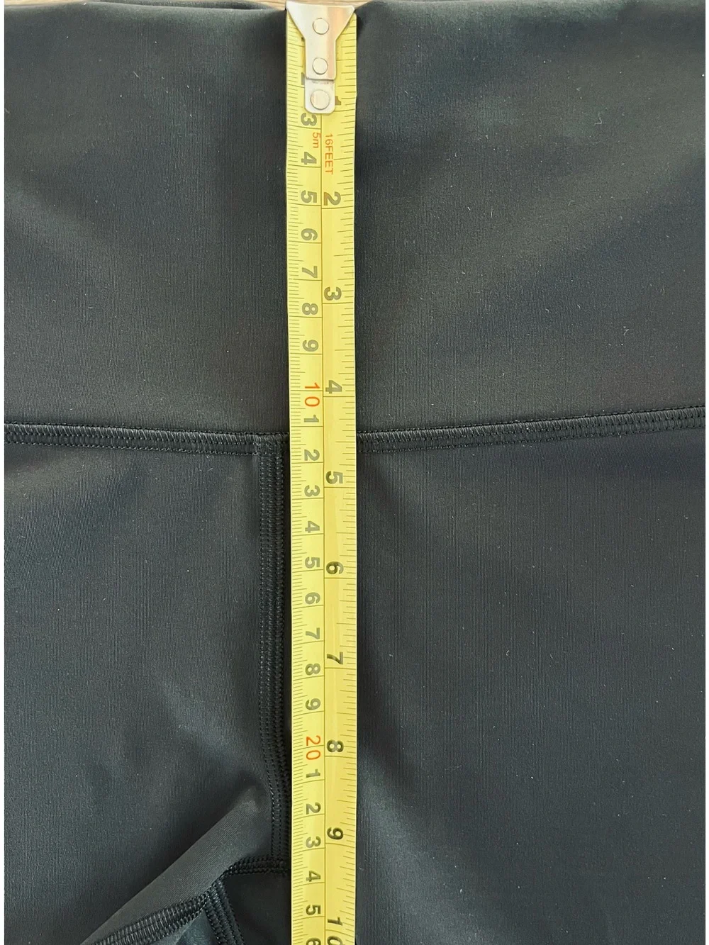 Lululemon Wunder Train High  Rise Short 8” Black Everlux Size 8